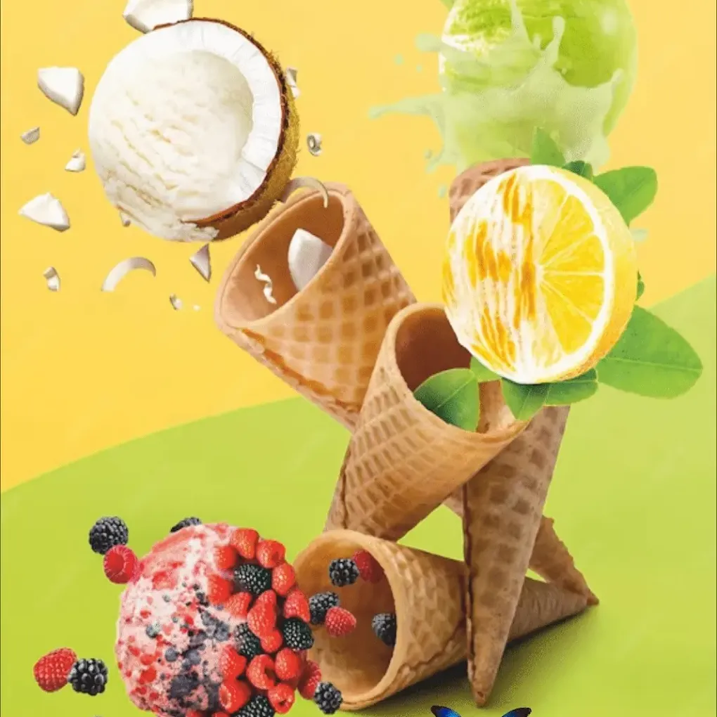 Ambrosial natural ice cream parlour