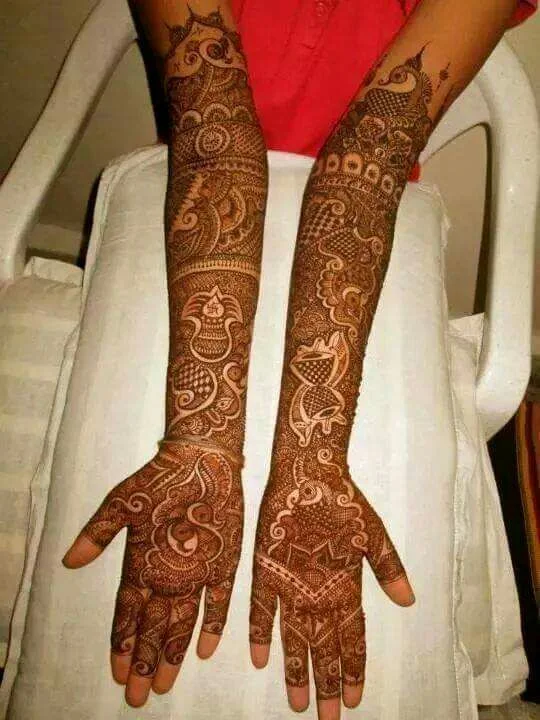 Krishna Mehandi Art