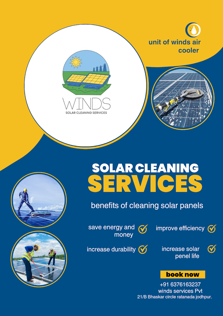 Winds solar cleaning service