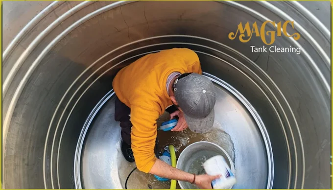 Magic Water Tank Cleaning