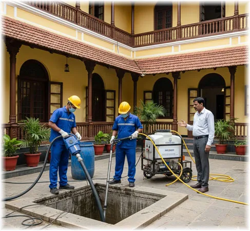 Magic Water Tank Cleaning