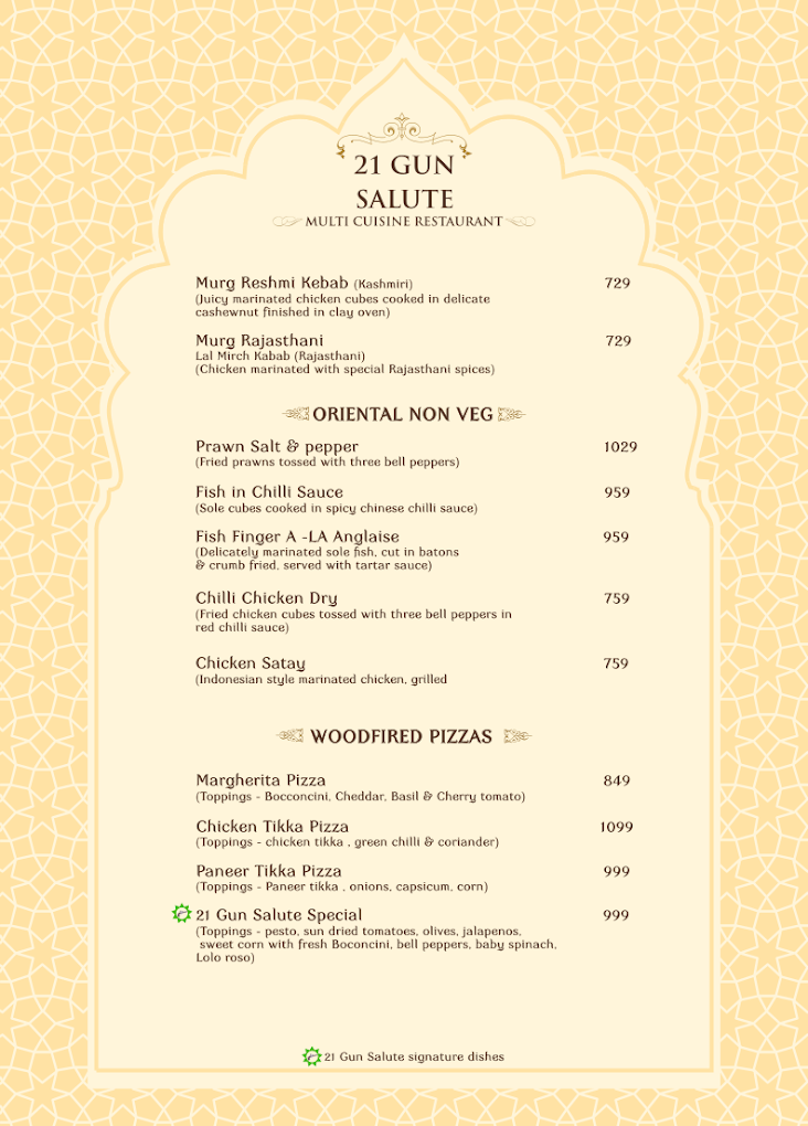 21 Gun Salute Restaurant