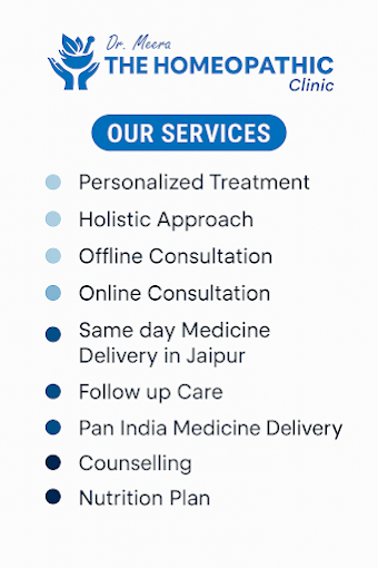 The Homeopathic Clinic - Dr. Meera Jain