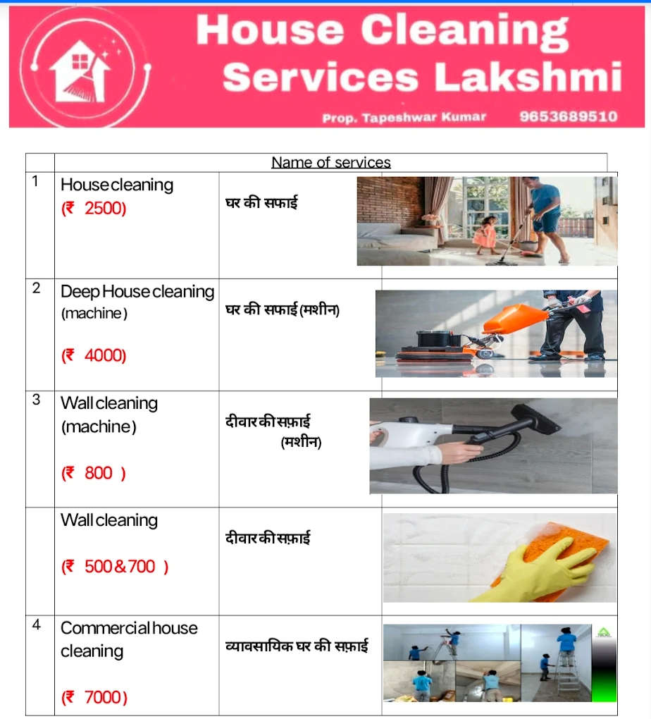 Lakshmi House cleaning Services