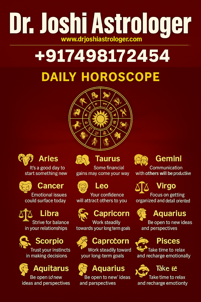 Dr Joshi Astrologer