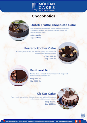 Modern Cakes