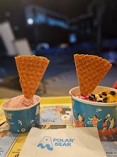 Polar Bear Ice Cream Sundaes