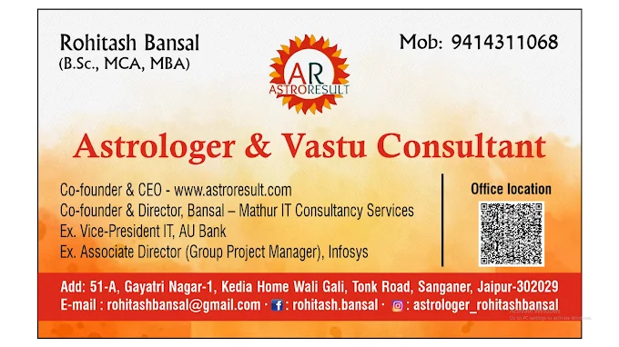 Astrologer Rohitash Bansal