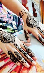Bridal mehndi