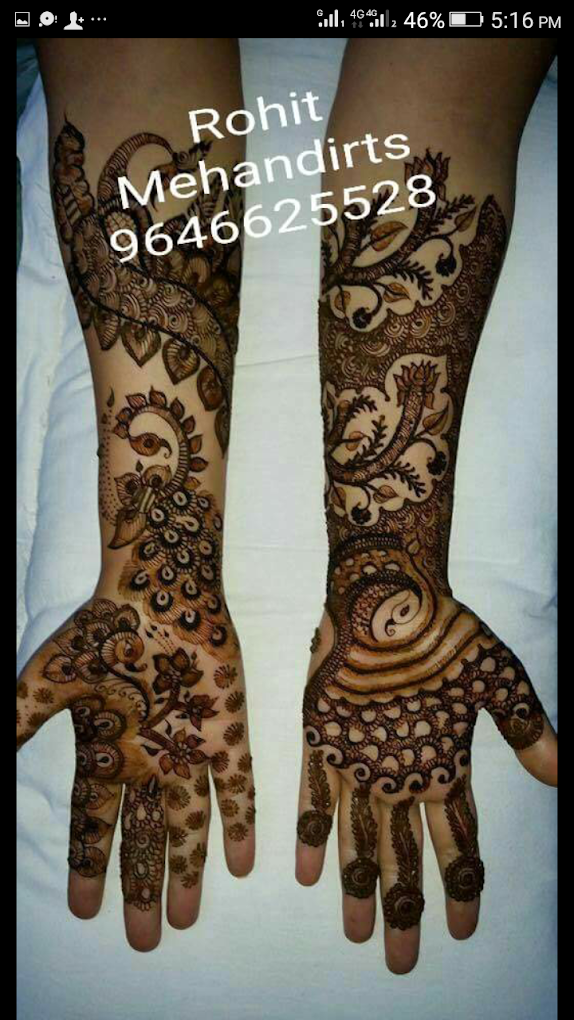 Krishna Mehandi Art