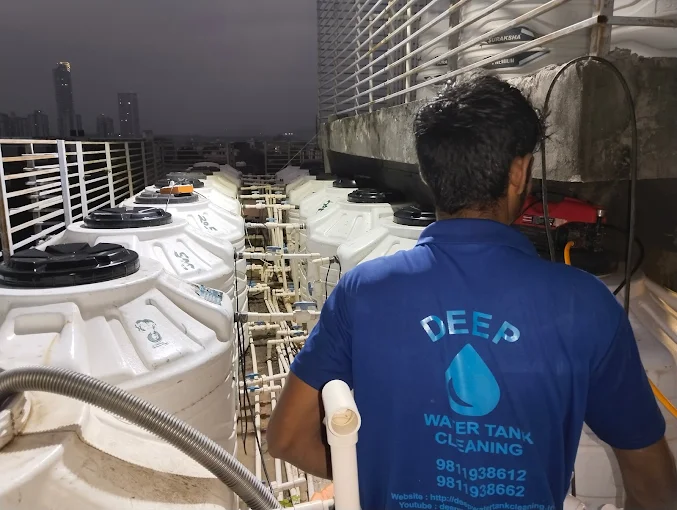 Deep Water Tank Cleaning Service