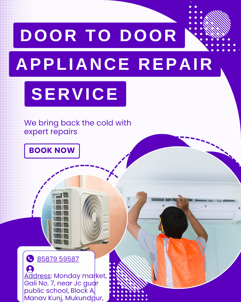 Door to door appliance Repair
