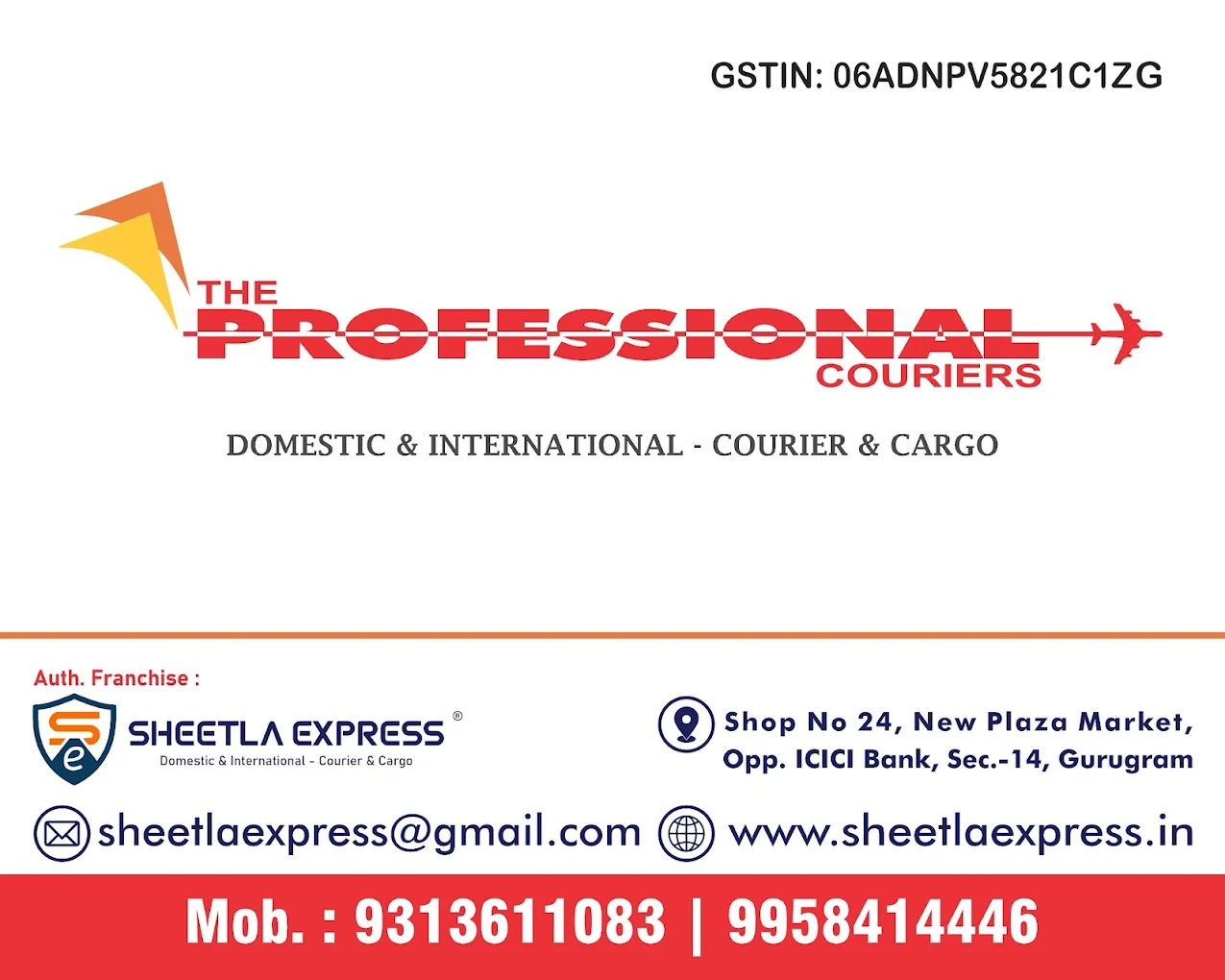 The Professional Couriers