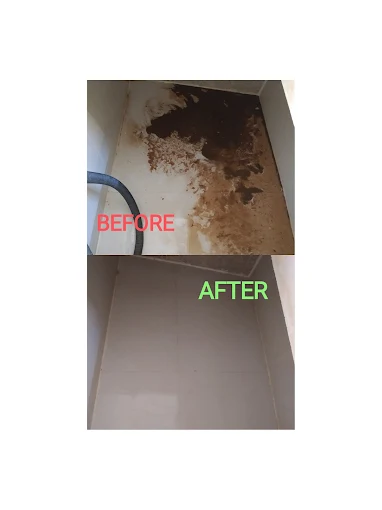 Purity water tank cleaning service.
