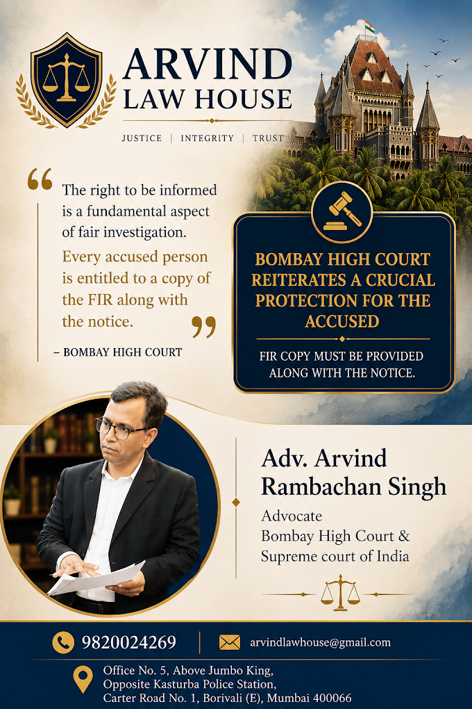 ARVIND LAW HOUSE (ADV. Arvind R. Singh)