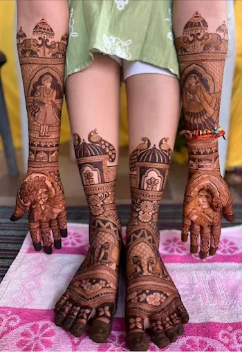 Deepak Mehandi Art
